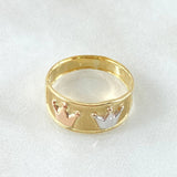 Crown Ring 1.6gr / Size 8 / 18K Gold