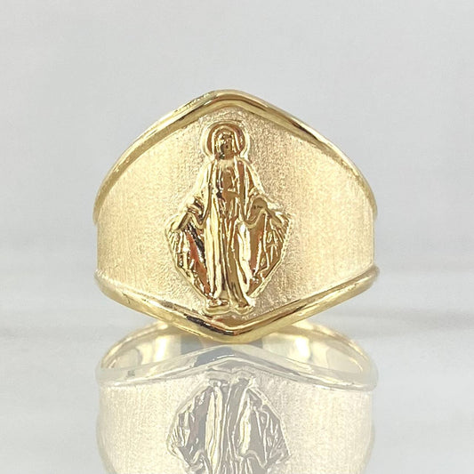 Anillo Virgen Milagrosa 2gr / T9 1/4 / Oro 18K *