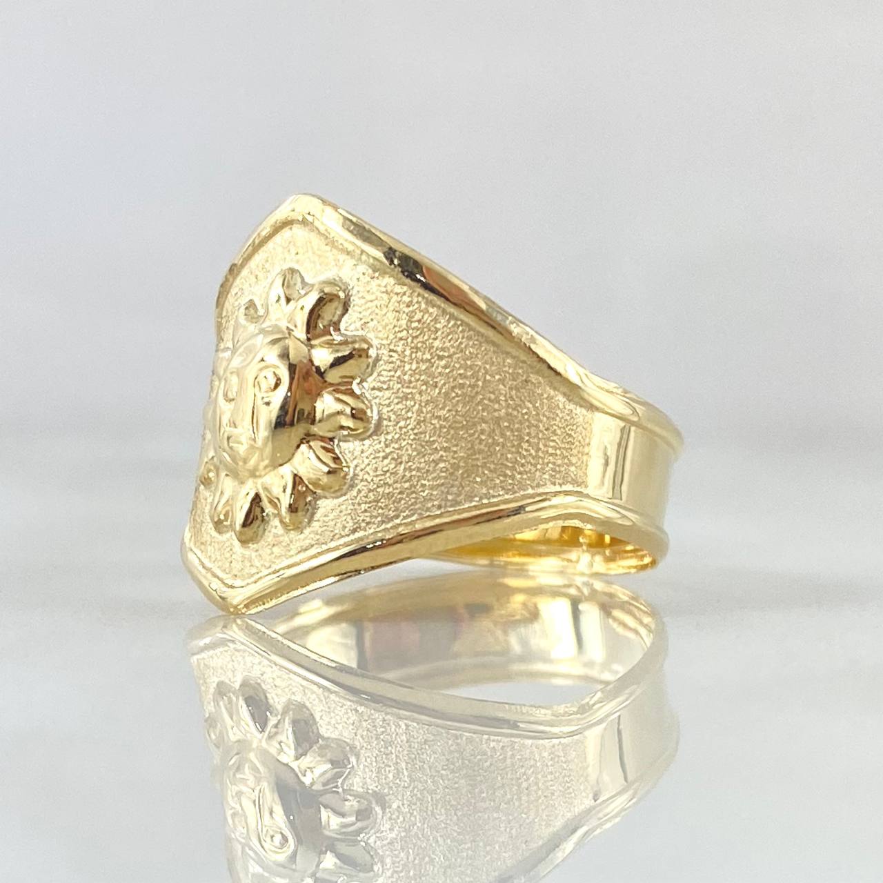 Sun Ring 1.65gr / Size 6 1/4 / 18K Gold