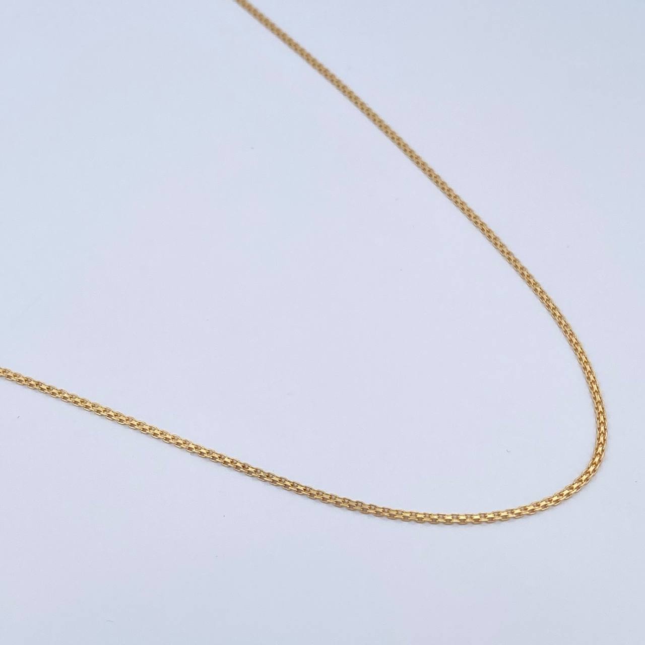 Bismark Chain 2.55gr / 19.8in / +1 18K Gold &