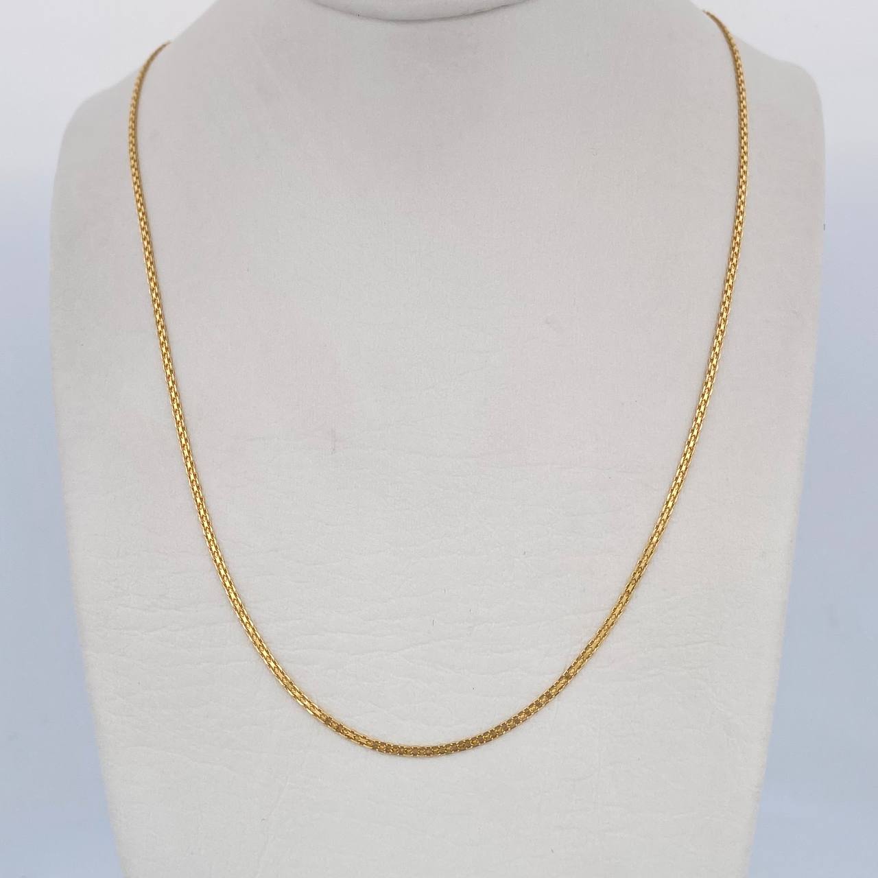 Bismark Chain 2.55gr / 19.8in / +1 18K Gold &