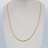 Bismark Chain 2.55gr / 19.8in / +1 18K Gold &