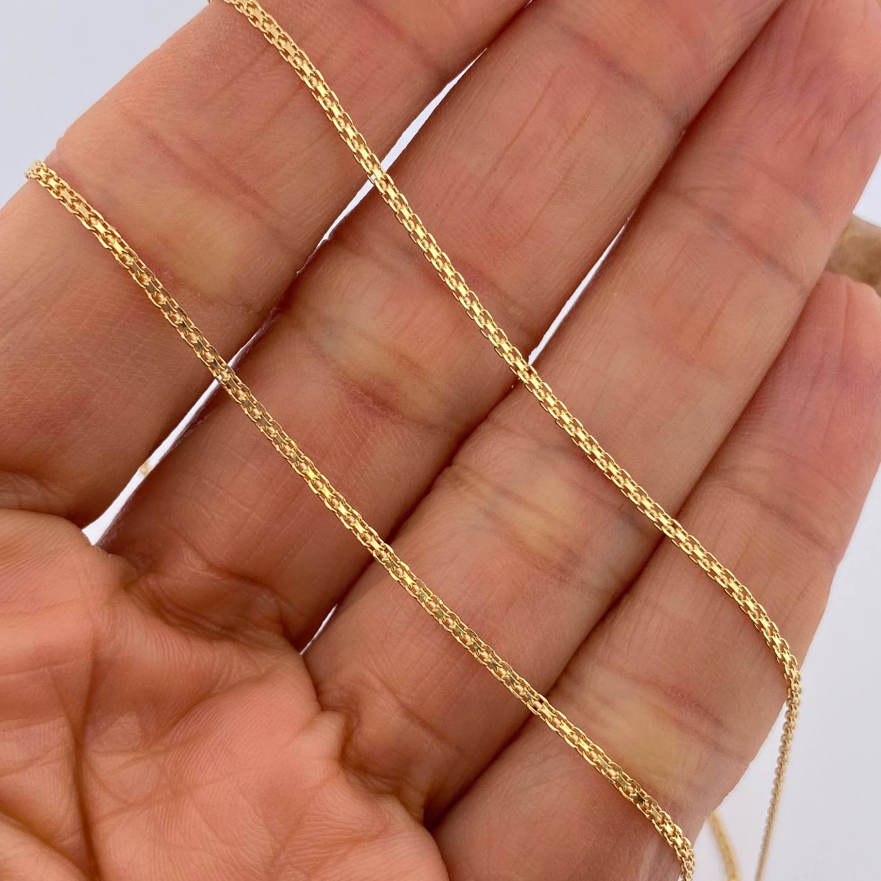 Bismark Chain 2.55gr / 19.8in / +1 18K Gold &
