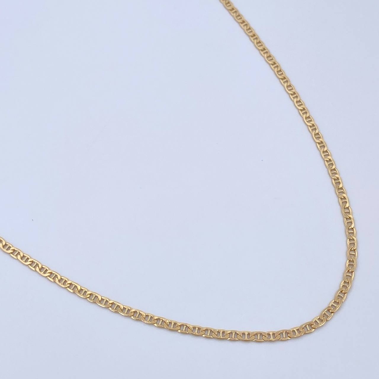Cadena Escalera 2.75gr / 50cm / +3 Oro 18K &