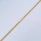 Cadena Lazo 5.2gr / 59.5cm / +3 Oro 18K &