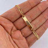 Pulso Figaro 3.7gr / 19cm / +0 Oro 18K &