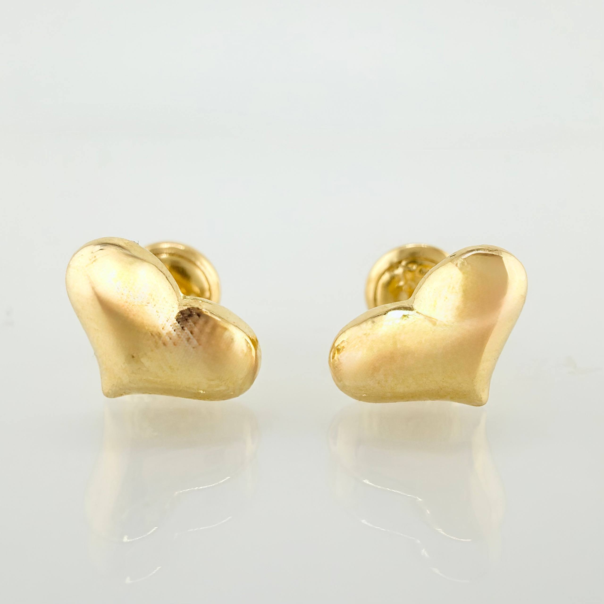 Topos Corazón 0.75gr / 10mm Oro Amarillo 18K ©