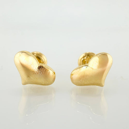 Topos Corazón 0.75gr / 10mm Oro Amarillo 18K ©