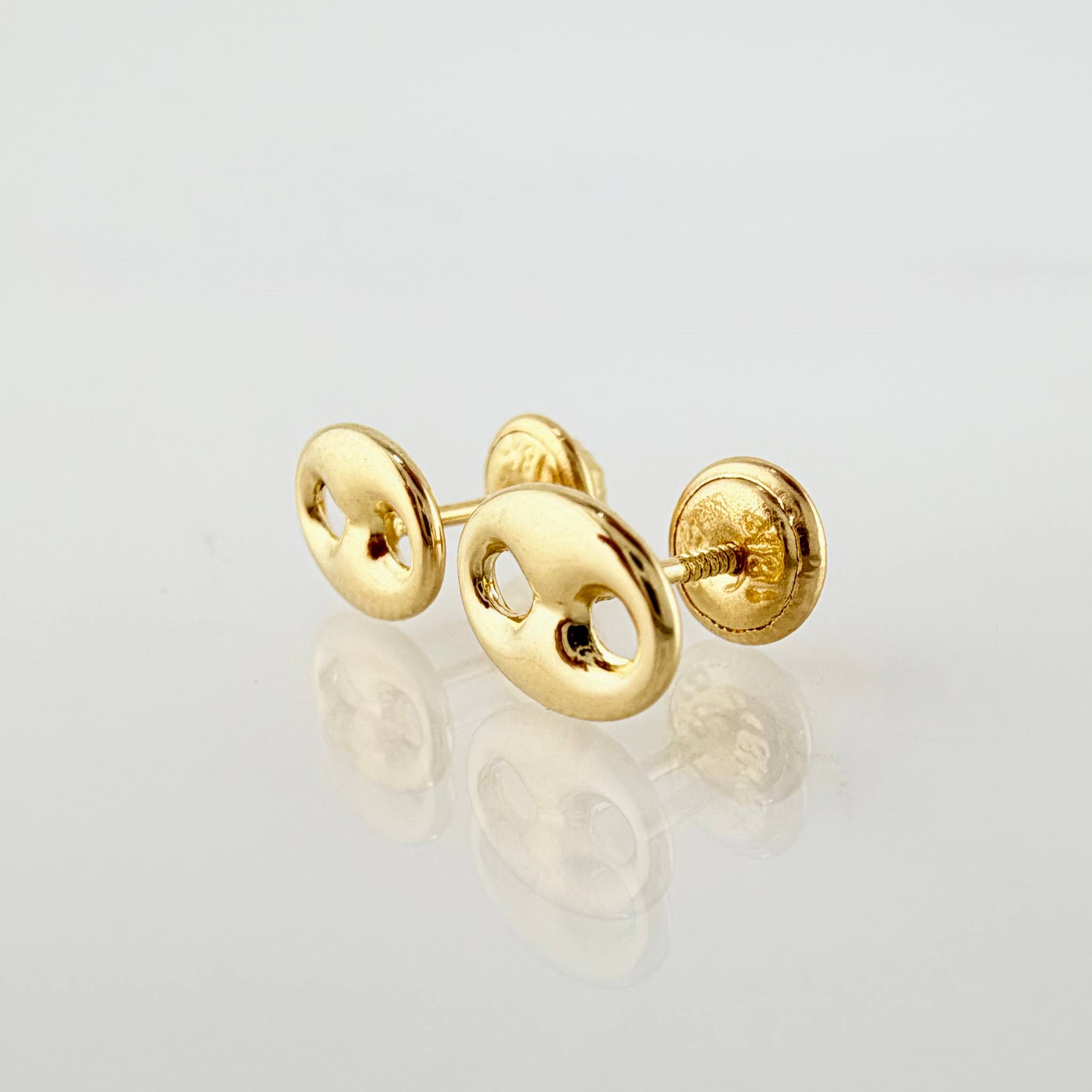 Topos GC 0.75gr / 8mm Oro Amarillo 18K