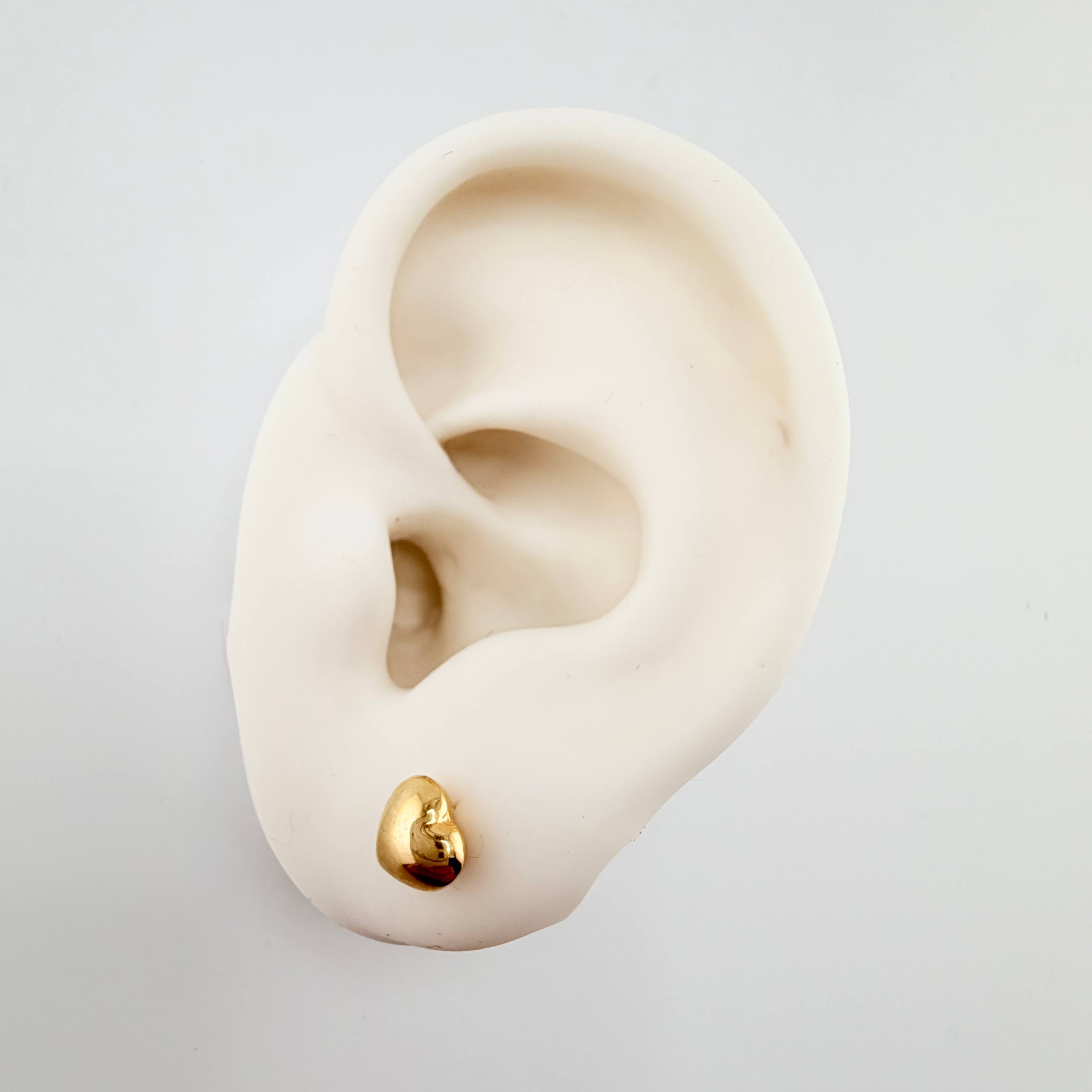 Topos Corazón 0.65gr / 6.6mm Oro Amarillo 18K ©