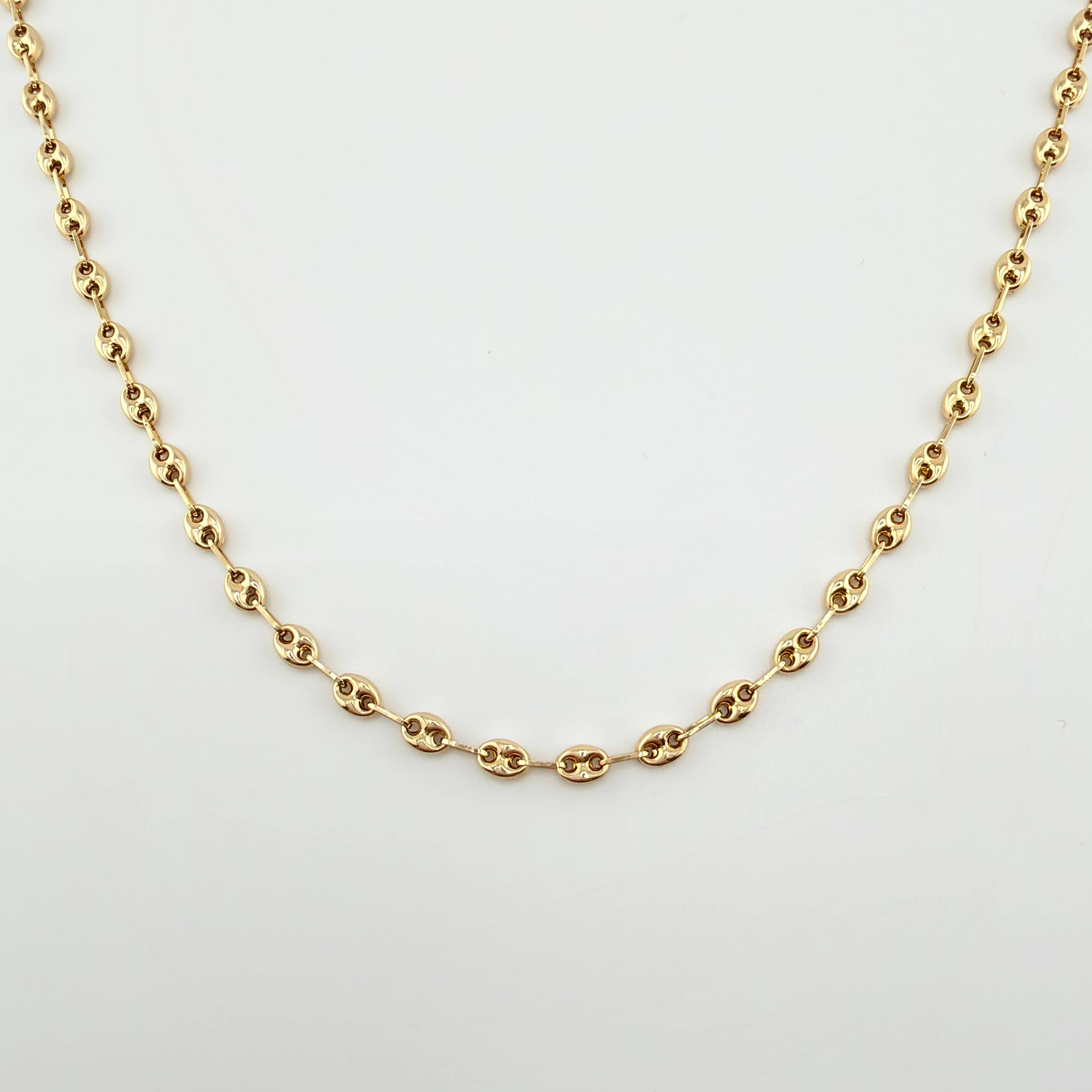 Cadena GC 6.1gr / 19 3/4 in / 3.6mm Oro Amarillo 18K