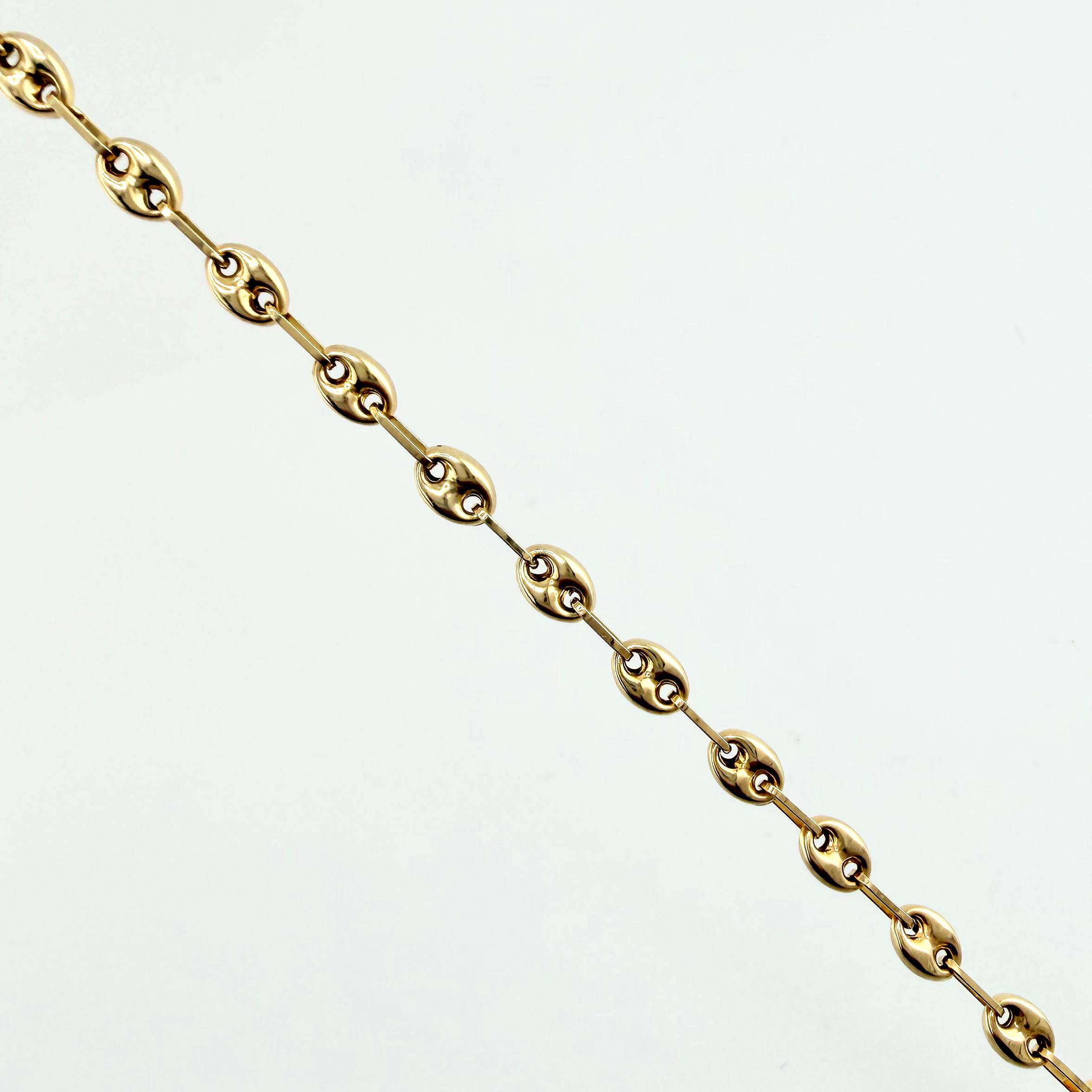 Cadena GC 6.1gr / 19 3/4 in / 3.6mm Oro Amarillo 18K