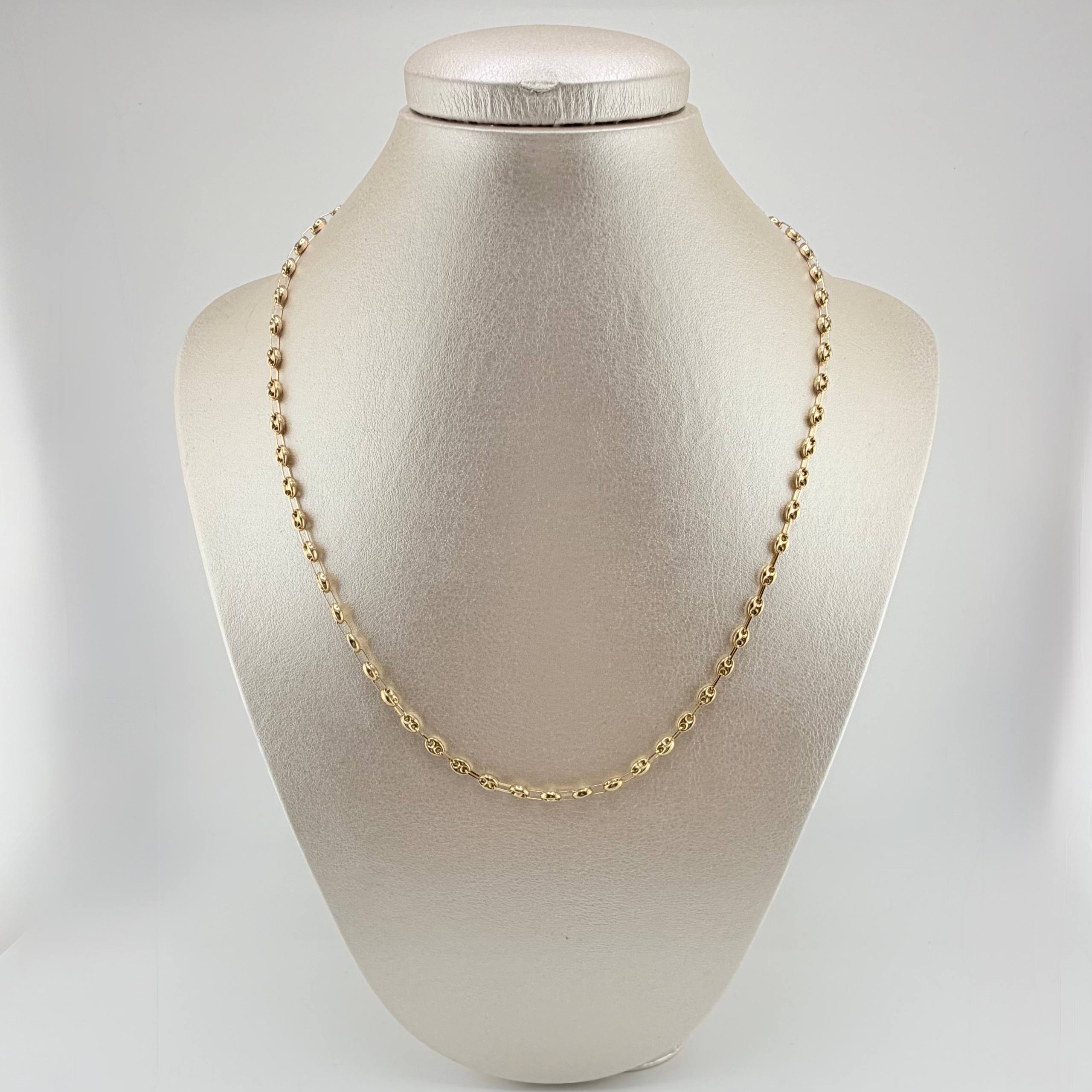 Cadena GC 6.25gr / 19 3/4 in / 3.6mm Oro Amarillo 18K