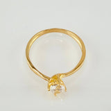 Solitaire Spark Ring 1.75g / T7 / 18K Yellow Gold
