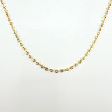 Cadena GC 4.9gr / 17 3/4 in / 3.7mm Oro Amarillo 18K