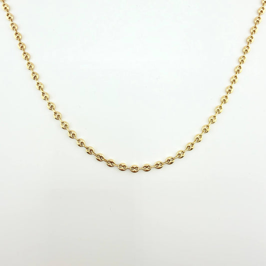 Cadena GC 7gr / 25 1/2 in / 3.7mm Oro Amarillo 18K