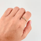 Anillo Love 1.45gr / T8 / Oro Amarillo 18K ©
