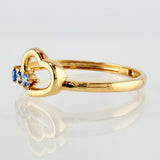 Anillo Corazón 1.2gr / T6 3/4 / Oro Amarillo 18K ©