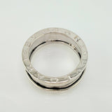 Anillo Rustico 10gr / T8 3/4 / Oro Blanco 18K *