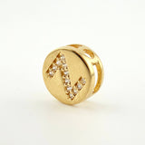 Dije Herraje Letra Z 1.4gr / 1/2 in / Oro Amarillo 18K