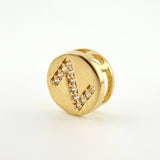 Dije Herraje Letra Z 1.4gr / 1/2 in / Oro Amarillo 18K ©