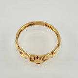 Anillo Cajón Corona 2.05gr / T7 / Oro Amarillo 18K ©