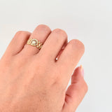 Crown Strap Ring 2.3g / T8 / 18K Yellow Gold