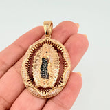 Dije Marco Virgen Guadalupe 15.25gr / 2 in / Oro Amarillo 18K *