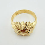 Indian Ring 6.05gr / T7 1/4 / 18K Yellow Gold ©