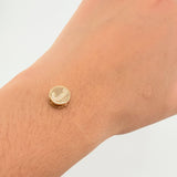 Dije Herraje Letra J 1.6gr / 1/2 in / Oro Amarillo 18K