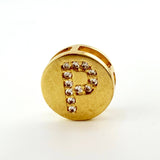 Dije Herraje Letra P 1.5gr / 1/2 in / Oro Amarillo 18K *