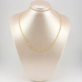 Cadena Singapur 1.95gr / 17 3/4 in / 2.3mm Oro Amarillo +3 18K
