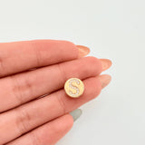 Dije Herraje Letra S 1.45gr / 1/2 in / Oro Amarillo 18K
