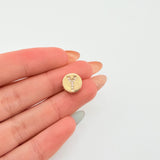 Dije Herraje Letra Y 1.45gr / 1/2 in / Oro Amarillo 18K *