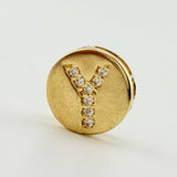 Dije Herraje Letra Y 1.5gr / 1/2 in / Oro Amarillo 18K