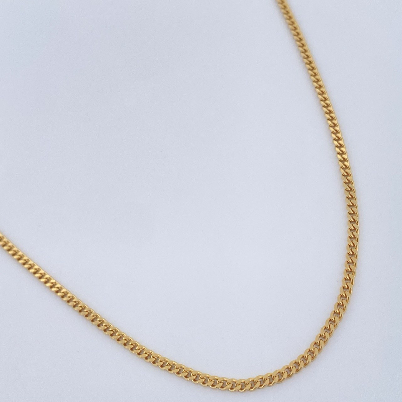 Mini Cuban Chain 5.45gr / 23 3/4 in / 18K Gold +1 &