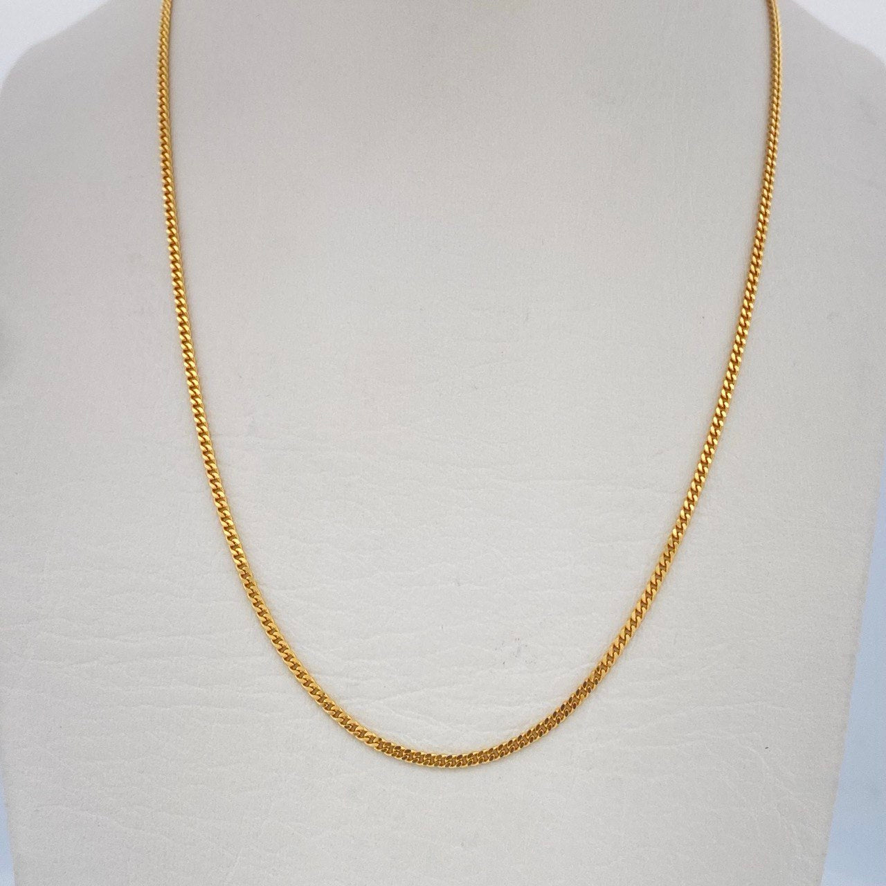 Mini Cuban Chain 5.45gr / 23 3/4 in / 18K Gold +1 &