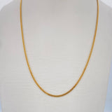 Mini Cuban Chain 5.45gr / 23 3/4 in / 18K Gold +1 &