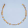 Cuban Links Bracelet 5.85gr / 8in / Two Tone Yellow White 18K +3$