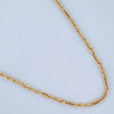Rope Chain G 5.8gr / 24 1/4 in / 18K Gold +3 &