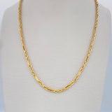 Rope Chain G 5.8gr / 24 1/4 in / 18K Gold +3 &