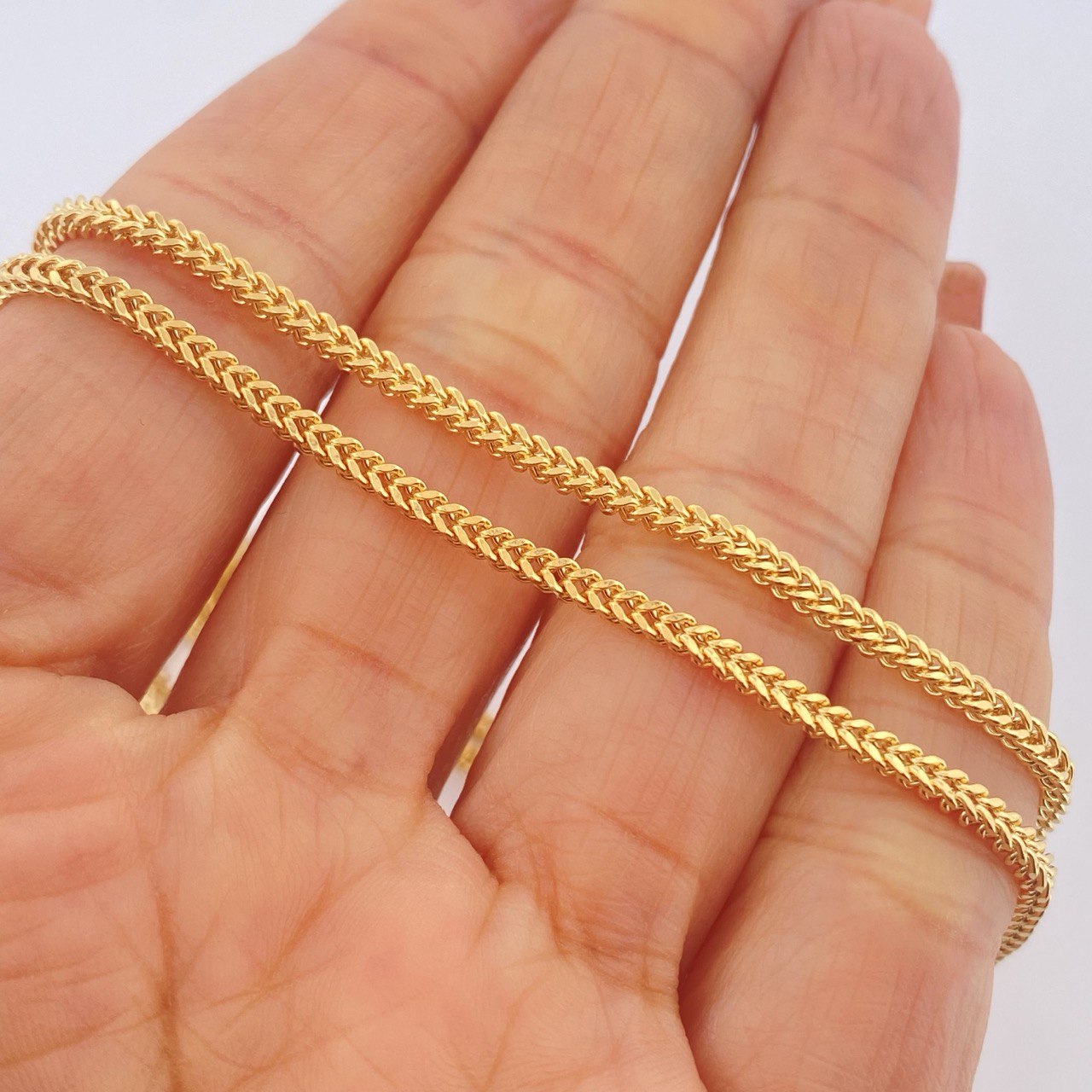 Cadena Franco 7.65gr / 26 in / Oro Amarillo +3 18K &