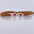Beige Hearts Bracelet 0.15gr / 18K Gold &