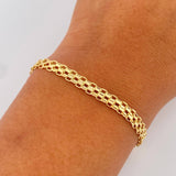 Bismark Bracelet 3.9gr / 8.1in / +0 18K Gold &