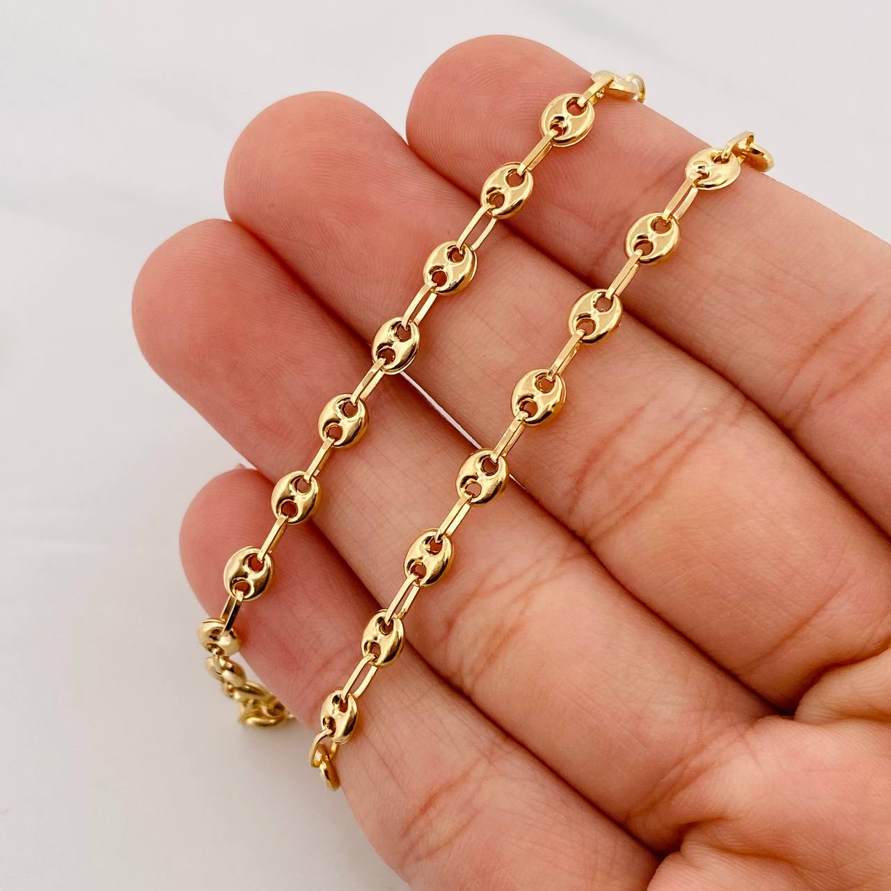 Cadena GC 5.5g / 18 in / 4.09mm Oro Amarillo 18K
