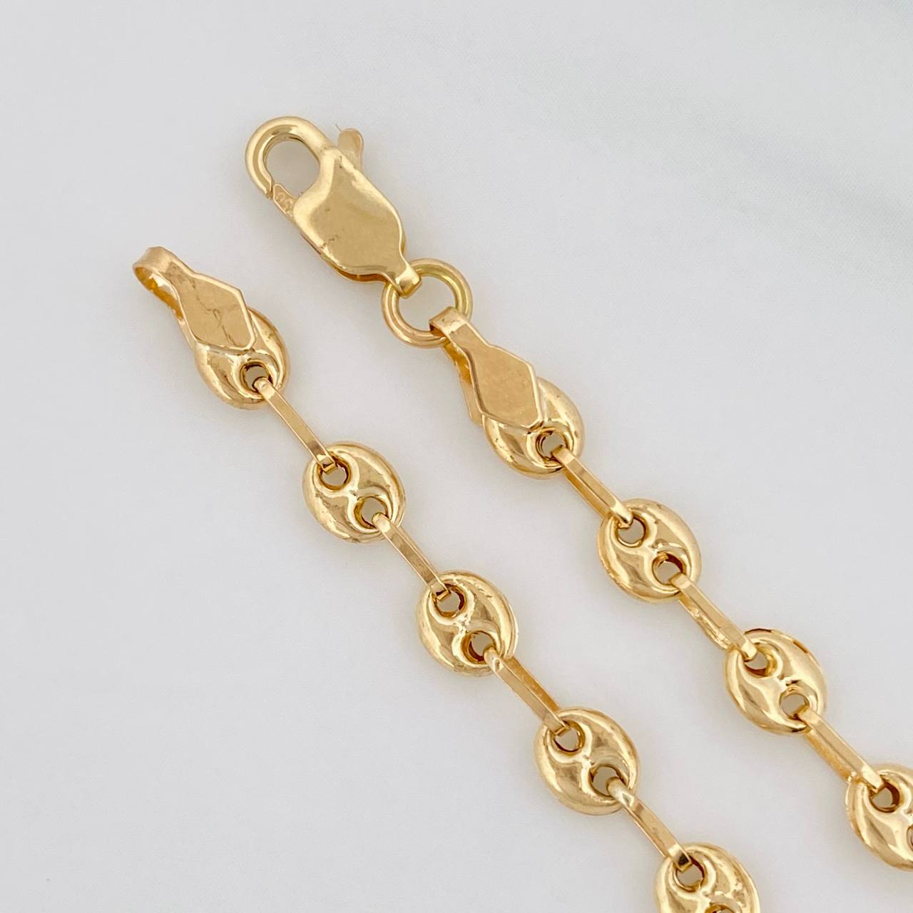 Tobillera GC 3.45g / 10 1/2 in / 4.05mm Oro Amarillo 18K