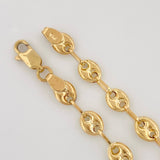 Tobillera GC 4g / 11 in / 5.01mm Oro Amarillo 18K