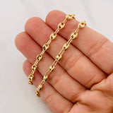 Tobillera GC 3.9g / 10 3/4 in / 4.5mm Oro Amarillo 18K