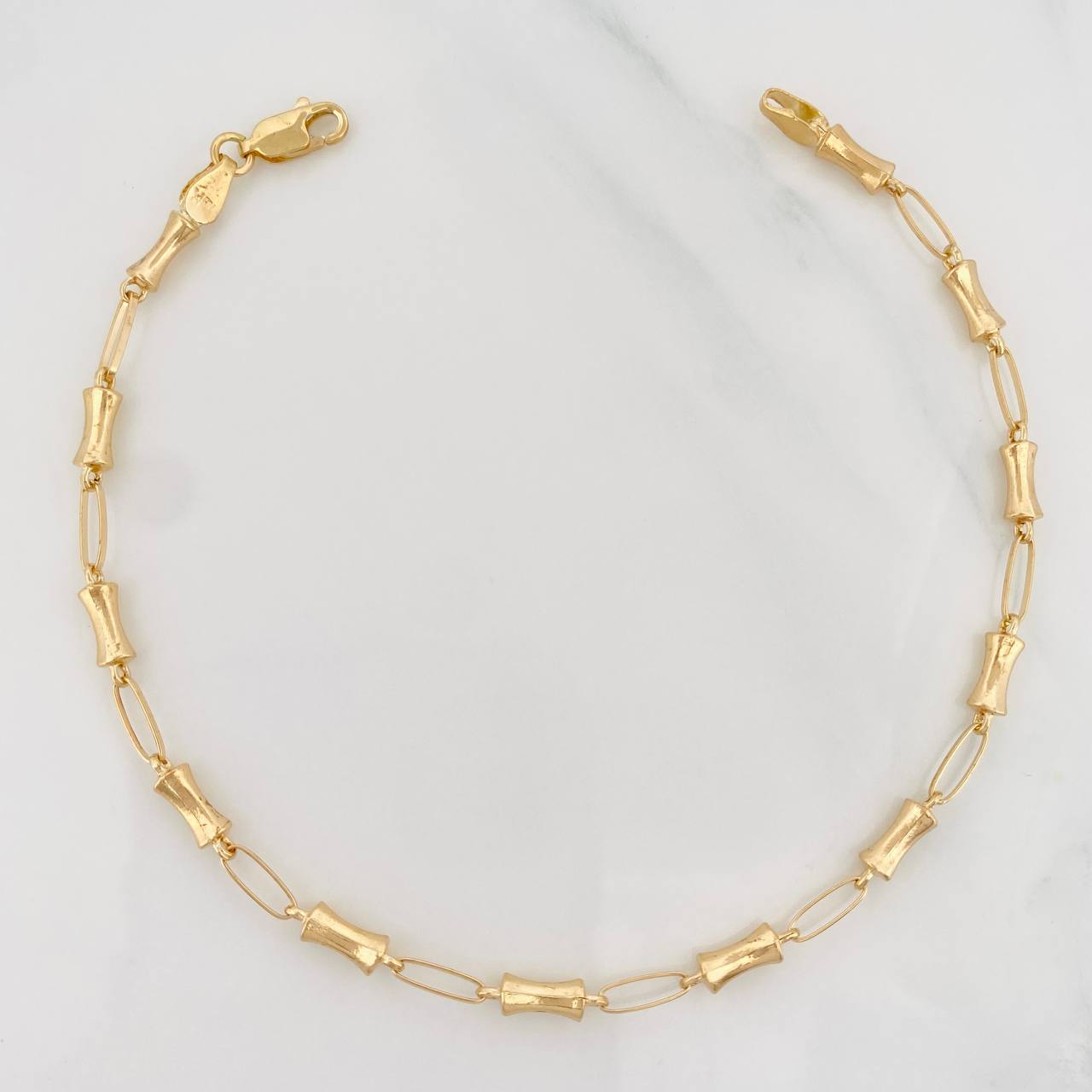 Pulso Rustica Reloj de Arena 3.8g / 8 3/4 in / 3.38mm Oro Amarillo 18K