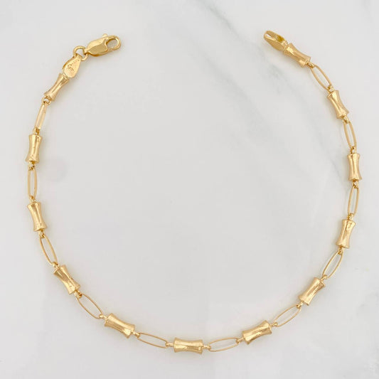 Pulso Rustica Reloj de Arena 3.8g / 8 3/4 in / 3.38mm Oro Amarillo 18K
